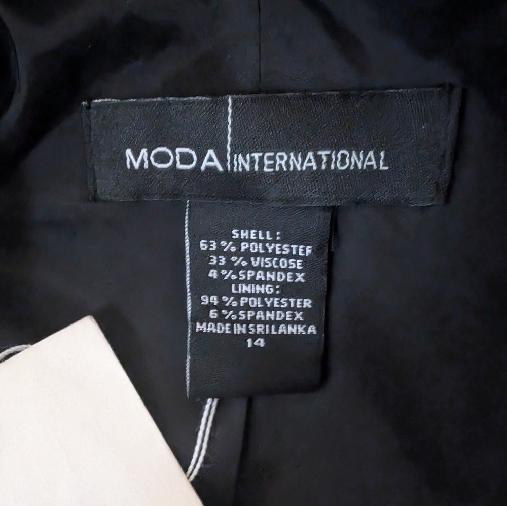 Moda International Pinstriped Blazer - Picture 3 of 3